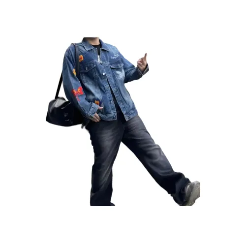 YGHOME OFFICIAL Синий Унисекс Куртки