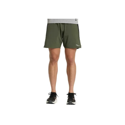 Saucony Outpace Цвет плюща Мужские Повседневные Шорты