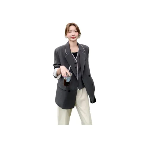 MEXICAN Серый Женские Деловые Костюмы