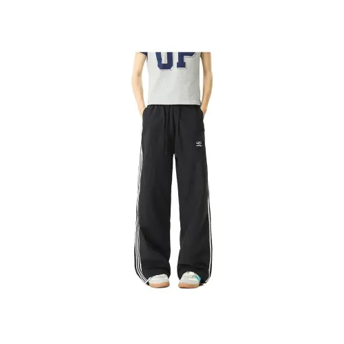 SONGXIER Черные Унисекс Повседневные Брюки