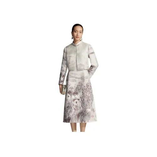 BBLLUUEE Комплект с юбкой Женские Mist Purple