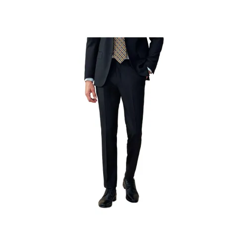 BUSYCON Мужские брюки для костюма черного цвета