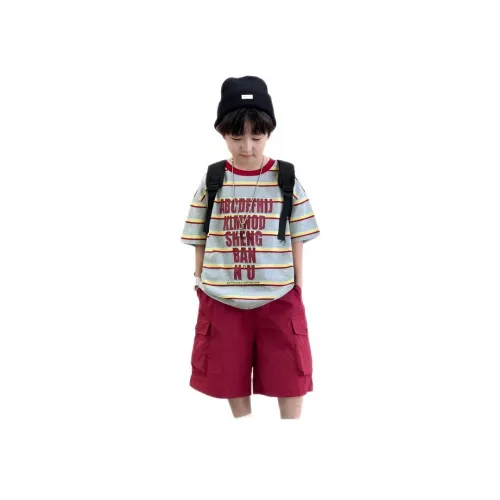 Than Than Me Летний Детский Удобный Средний Большой Модный T-Рубашка