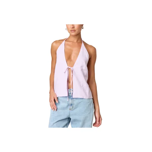 GLASSONS Светло-фиолетовые Женские Майки