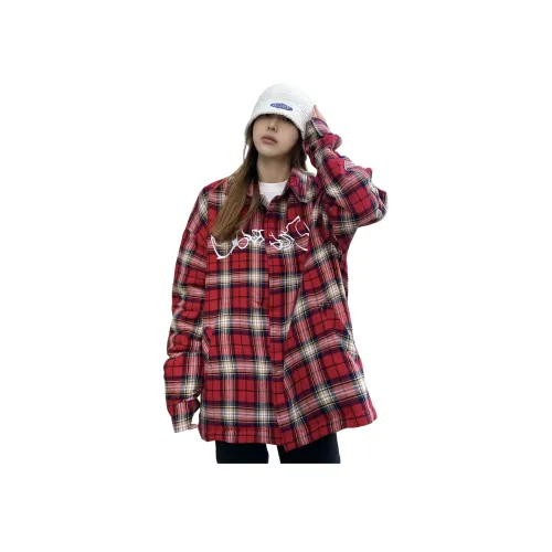 SAGP Red Unisex Shirts SAGP Красный Унисекс Рубашки