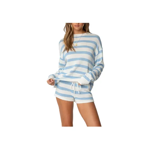 Edikted Amaris OVERSIZED Полосатый Вязаный Свитер Женские