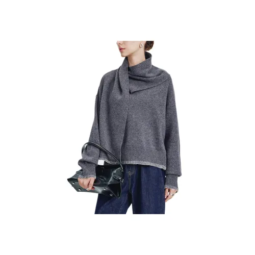 NAVIGARE Темный Crow Серый Женские Свитера