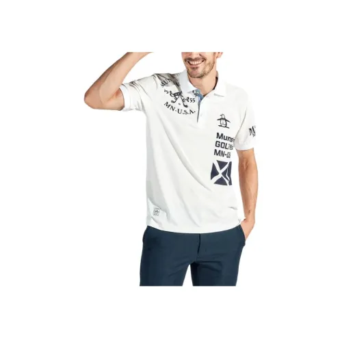 MUNSINGWEAR Белая Мужская Поло