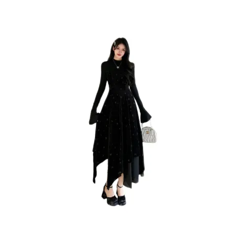 TONYBEAR Длинное платье с длинными рукавами женское