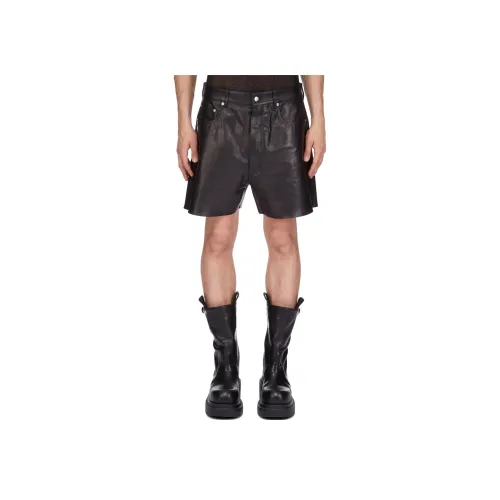 RICK OWENS Черные Мужские Повседневные Шорты