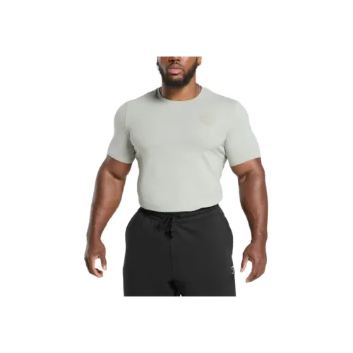 GYMSHARK Lime Gray Мужская T-рубашка