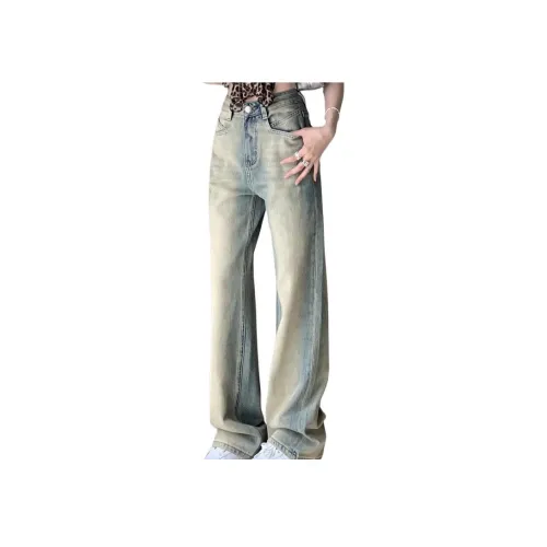 QIAOMONVHAI Женские Джинсы