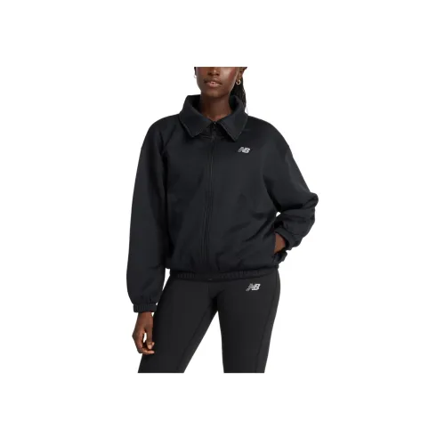New Balance Performance Fleece Full Zip Куртки и Пальто Женские Черные