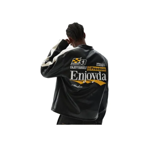 MR.ENJOYDA MONEY Черная унисекс куртка