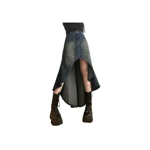 OMOIDAS Джинсовые короткие юбки Женские