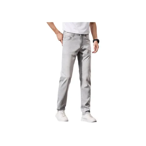 ZENGZHI Лето Джинсы Slim Fit Unisex