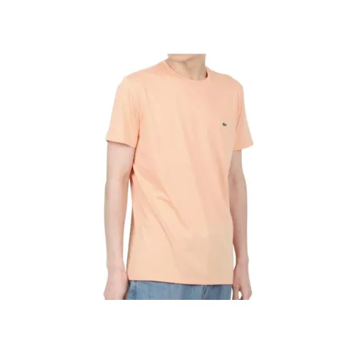 LACOSTE Collaboration Светло-оранжевая мужская футболка T-Shirt