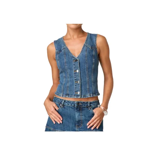 GLASSONS Синие Женские Майки