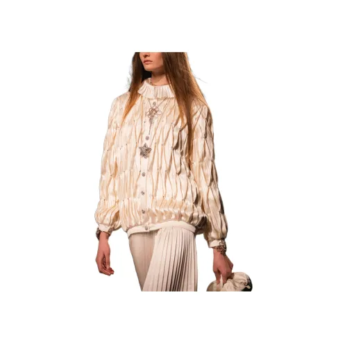 CHANEL Белый Женские Куртки