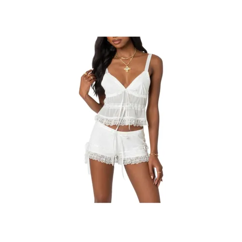 Edikted Белый Женские Майки