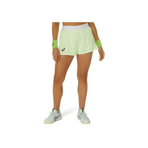 Asics Светло-желтые Женские Повседневные Шорты