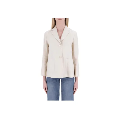 MaxMara Бизнес-костюм Пальто Женское Бежевое