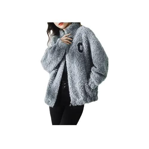 BILISISHANYANG Мех Куртка Женская