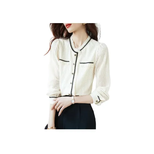 Mo Han Yi Mei Рубашка Женская Абрикос