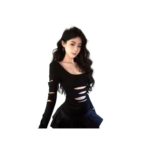 Garbege Черная T-рубашка Женская T-рубашка