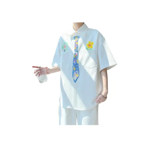 NEAR HERE Белая Унисекс Футболка