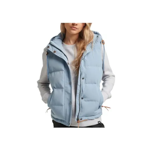 SUPERDRY Синий Женские Жилеты