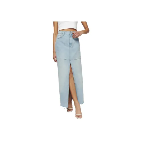 Reformation Tahoe Tahoe Женские джинсовые длинные юбки