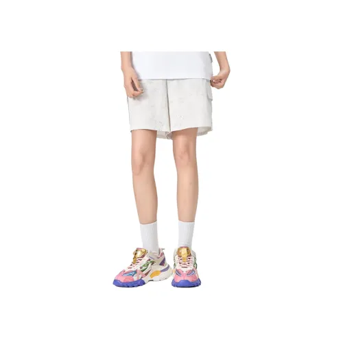 Fun x SHINUBI LIANMINGKUAN Повседневные шорты Женские Белые