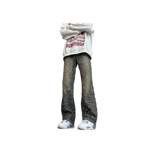WHELVE Blue Unisex Cargo Pants WHELVE Синий Унисекс Карго Брюки
