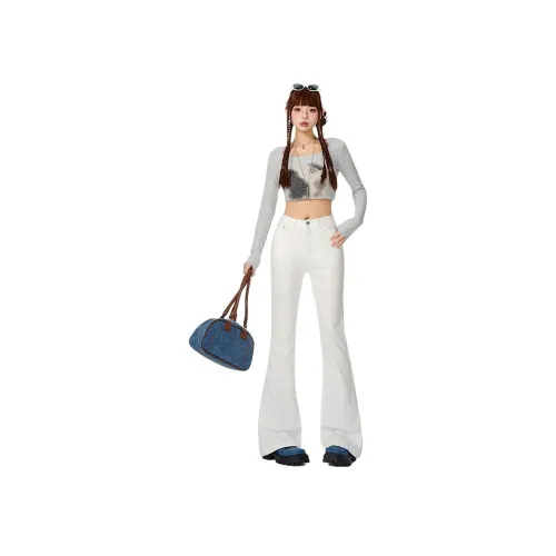 SHIJI Женские Джинсы