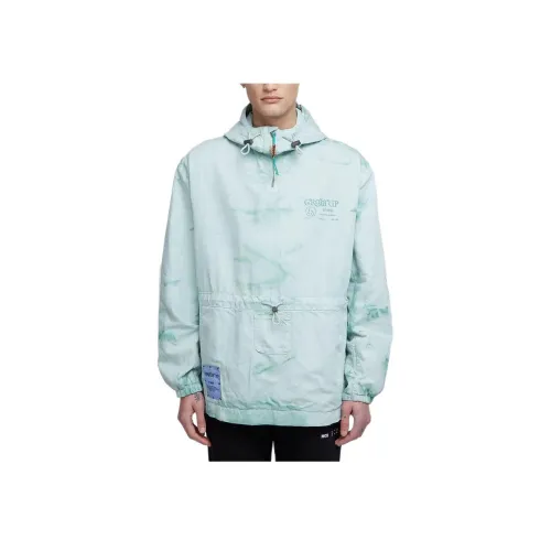 McQ Alexander McQueen Светло-синие Мужские Куртки