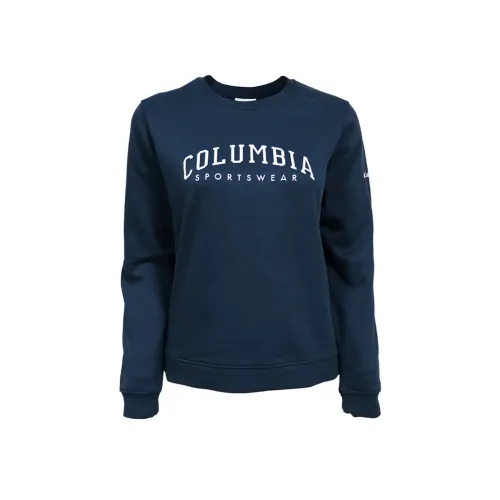 Columbia Синий Женские Свитшоты