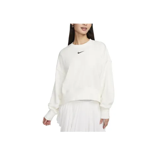 NIKE Sportswear Phoenix Fleece Парусный белый Женские Свитшоты