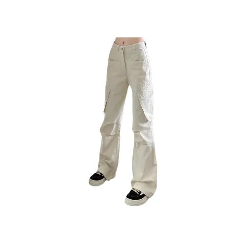 AN Экрю Женские Брюки Карго