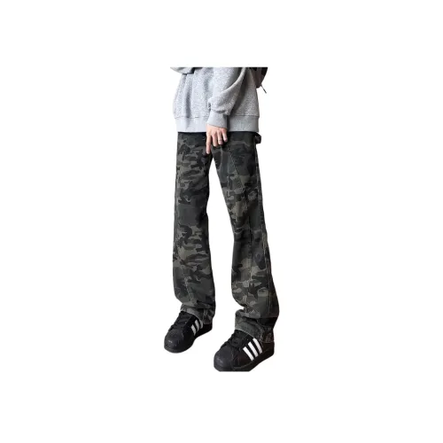 FOREVER 21 Камуфляж Унисекс Джинсы