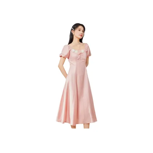 Love To Serve Короткий рукав Платье Женское