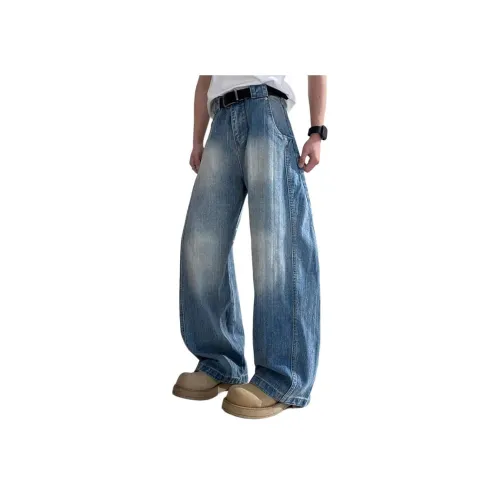 HKRXEC Синий Мужской Джинсы