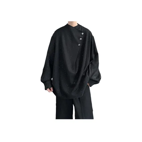 FQHQ Черный Унисекс Рубашки