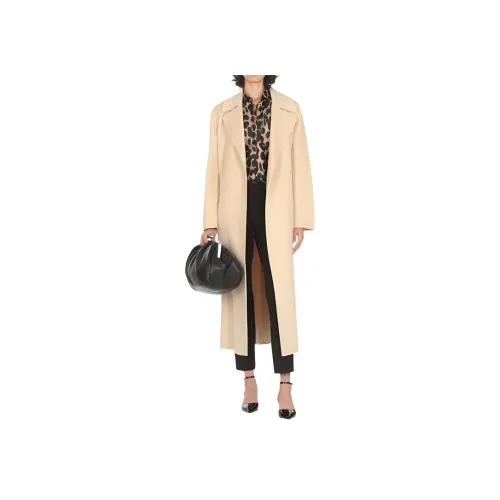 WEEKEND MaxMara Пальто Женское Бежевое