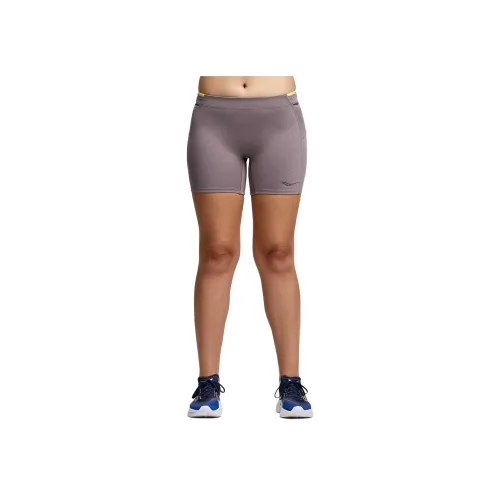 Saucony Фиолетовые Женские Спортивные Шорты