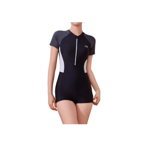 Подкладка One Piece Купальник Женский Черный Белый