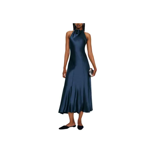 Reformation Kaylah Шелковое Платье Без Рукавов Женское