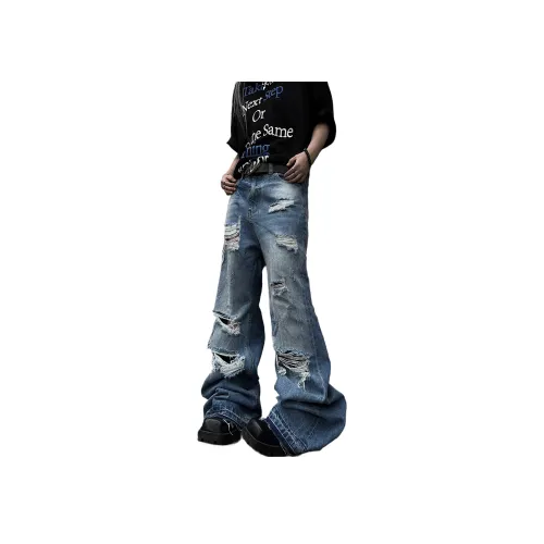 Pirkadat Синие Унисекс Джинсы