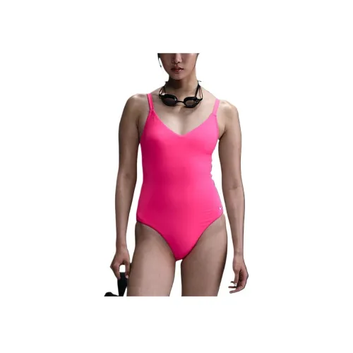 Nike ESSENTIALISTSwoosh Ван-Пис Купальник Женский Ярко-Розовый
