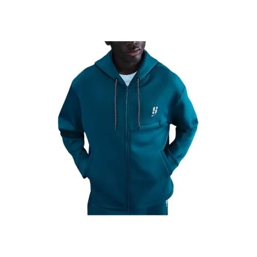 Nike Clothing Glacier Blue Unisex Hoodies
